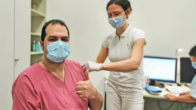 Impfstart am Universitätsklinikum Jena