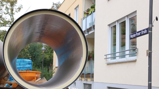 Magnus-Poser-Straße: Kanalbau wird abgeschlossen