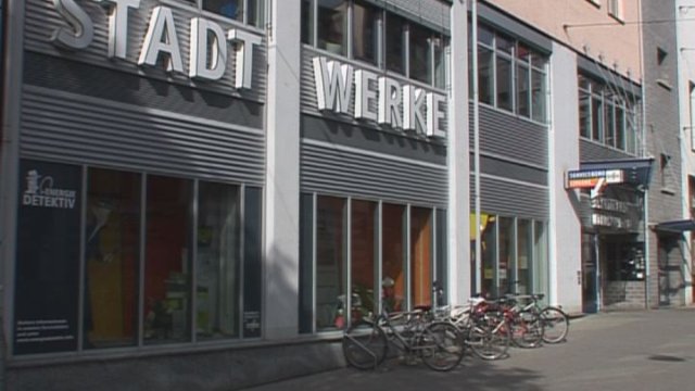 Kundencenter der Stadtwerke Energie schließen 