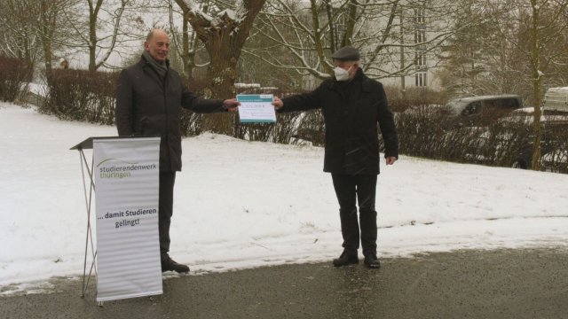 Fördermittel: Die Sanierung der Studentenwohnanlage Schlegelstraße geht in die letzte Runde 