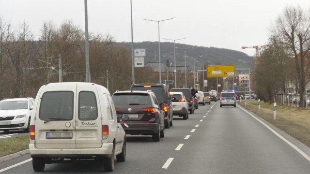 Autokorso von Gastronomen und Gewerbetreibenden