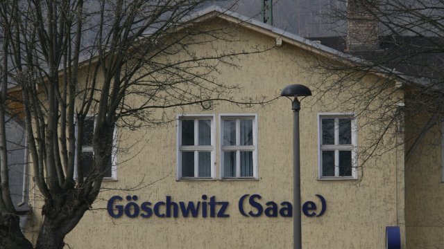 Bauarbeiten am Bahnhof Jena-Göschwitz