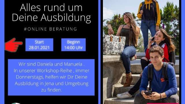 Mit einem Klick zum Bewerbungstraining auf Jupiter