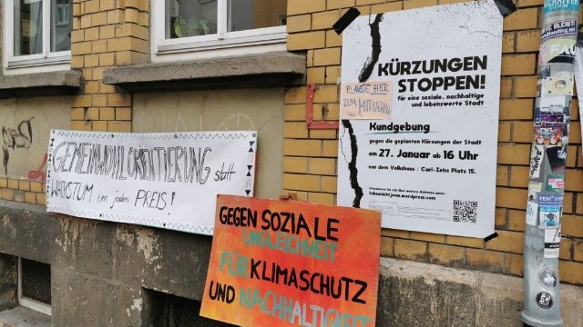 Gegen Haushaltskürzungen: Erfolg für Jenaer Bündnis 