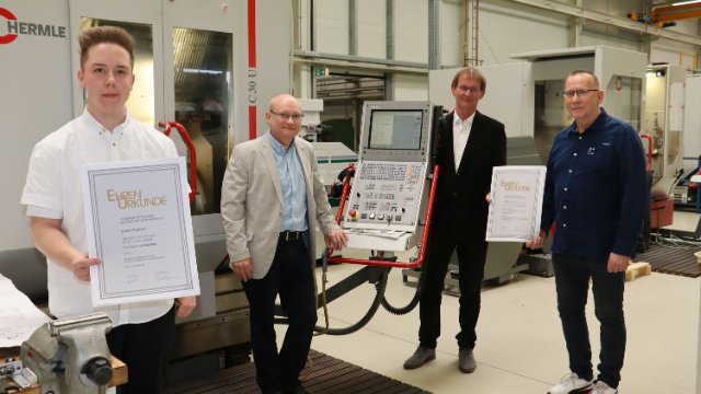 Feinwerkmechaniker Danny Böttcher holte Bundessieg 