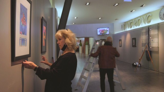 Ausstellung organisiert: Im JenTower sind bis Ende März Werke von Katalin Nemethy zu sehen