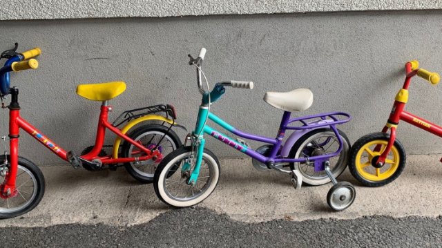 Eigentümer von Kinderfahrrädern gesucht
