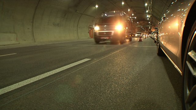 Frühjahrsputz in Thüringer Autobahntunneln