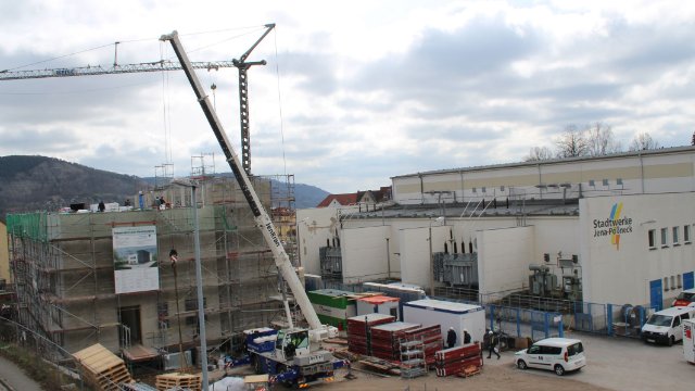 Erste Technik zieht in neues Umspannwerk ein 