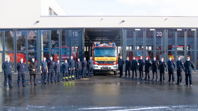 Feuerwehrausbildung begann für 16 junge Männer