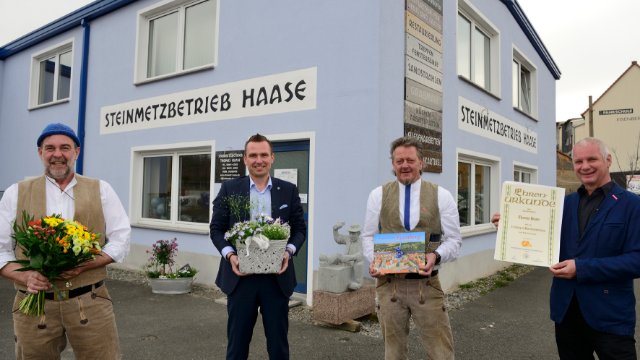 Jubiläum für Eisenberger Steinmetz Thomas Haase 