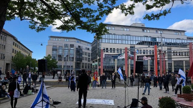 Kundgebung gegen Antisemitismus