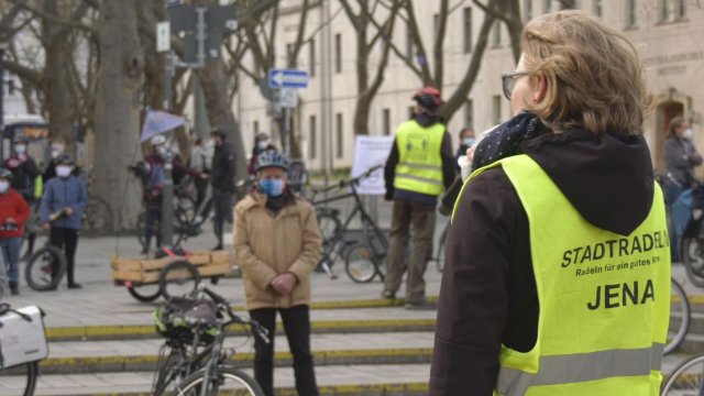 Gefordert: Die Bewegung Critical Mass setzt sich für ein besseres Fahrradnetz durch die Innenstadt ein