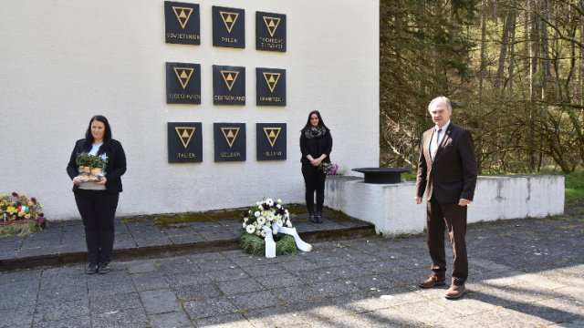 Landrat gedachte der Opfer des Nationalsozialismus