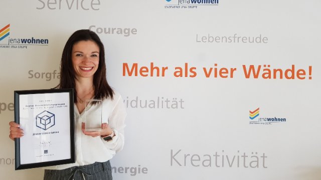 jenawohnen erhielt begehrte Mieter-Auszeichnung 