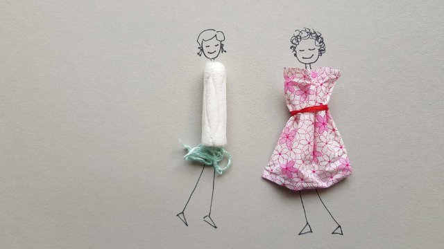 Tampons und Binden auf Campus-Toiletten