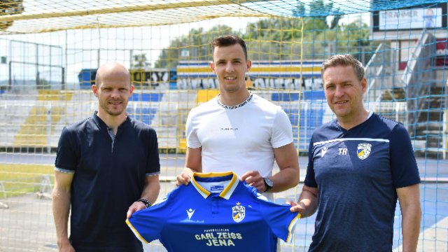 FC Carl Zeiss Jena verpflichtet Bastian Strietzel