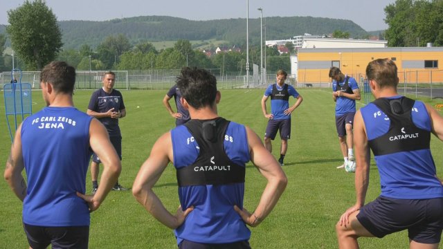 Pokalspiel: Der FC Carl Zeiss Jena trainiert seit rund einer Woche für die Thüringer Finalrunde