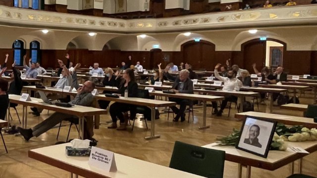 Trauerakt für Ralf Kleist im Stadtrat