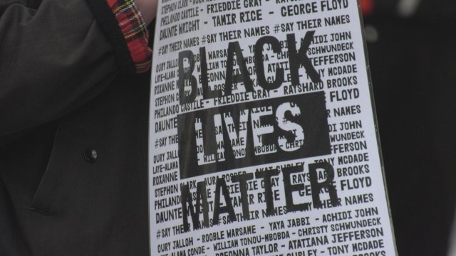 Demonstration des Jenaer Netzwerks Anti-Rassismus 