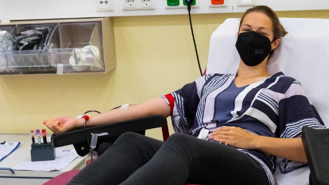 Jusos Jena organisierten Blutspendeaktion