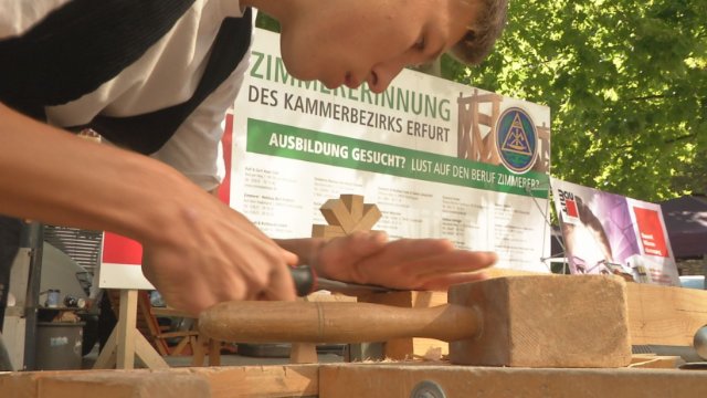 Lehrstellenplus im Ostthüringer Handwerk