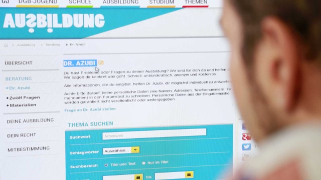 „Dr. Azubi“ bietet Tipps für Berufsstarter
