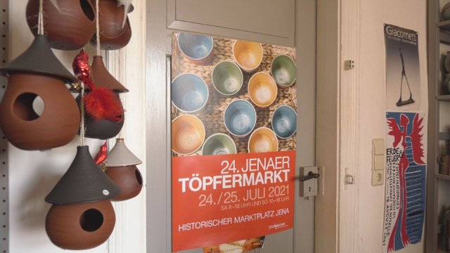 Töpfermarkt: Am Wochenende 24./25. Juli sind Keramik-Liebhaber auf den Marktplatz eingeladen