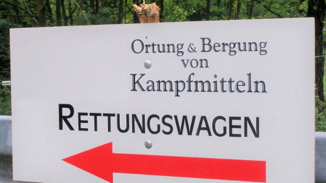 Munitionsberäumung abgeschlossen