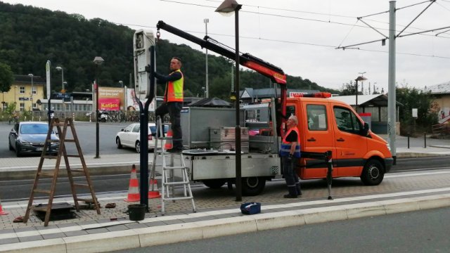 Digitale Haltestellenanzeigen werden modernisiert