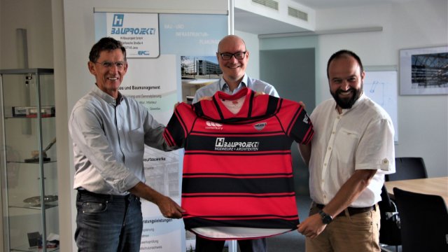 USV-Rugbymannschaft verlängerte mit Trikotsponsor