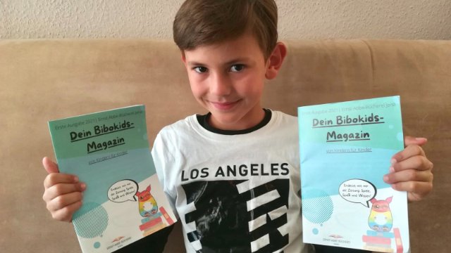 Kinder gestalteten Bibliotheksmagazin für Kinder