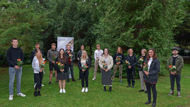 Ausbildungsstart an der Uni Jena