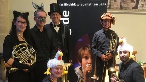 Kinderkonzert mit den Blechbläsern „BlechARTig“