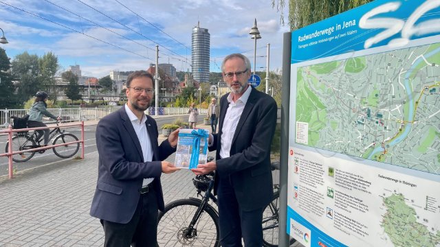 Saaleradweg ist „Markenbotschafter Thüringens“