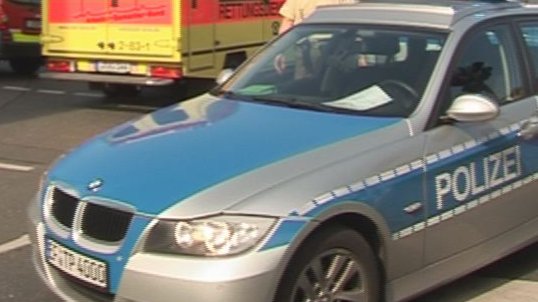 Auffahrunfall in der Erlanger Allee