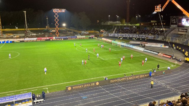 FC Carl Zeiss Jena unterliegt Energie Cottbus mit 0:1