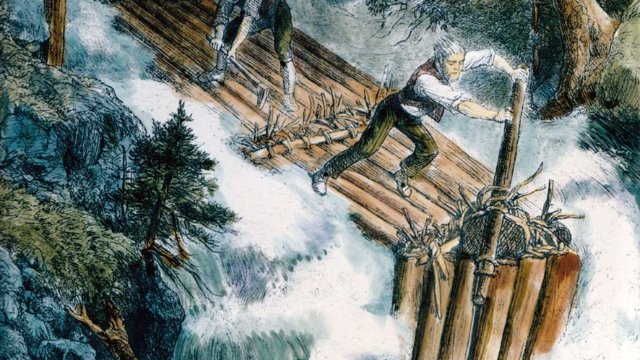 Vortrag über Langholzflößerei auf der Saale