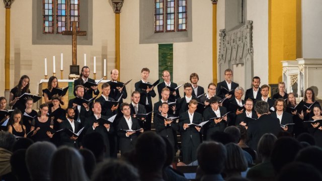 Live-Konzert des Studentenchors „Collegium Vocale"