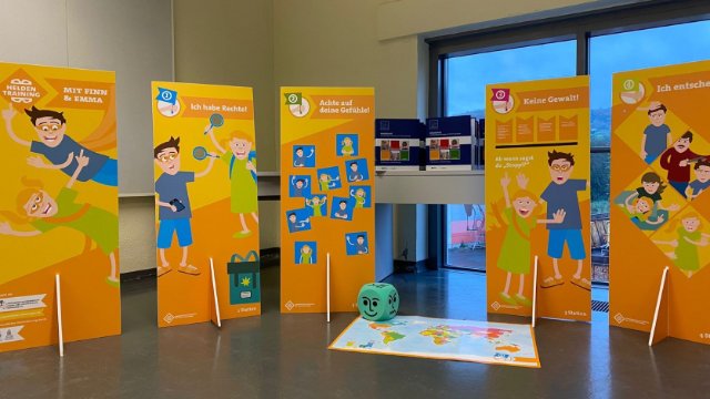 Kinderschutzparcours gegen Gewalt