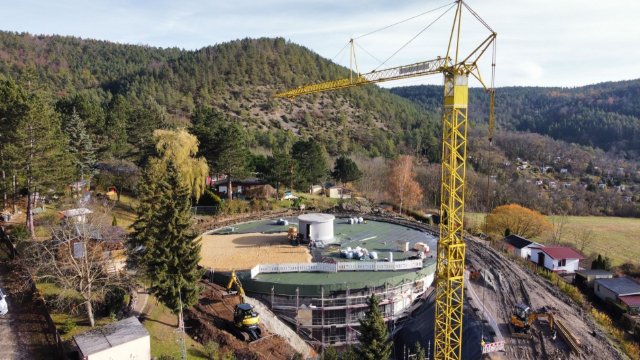 Hochbehälter Drackendorf: Sanierung schreitet voran 