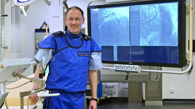 Hauptarbeitsplatz Katheterlabor 