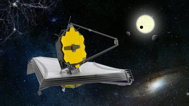James-Webb-Weltraumteleskop mit Jenaer Optiken        
