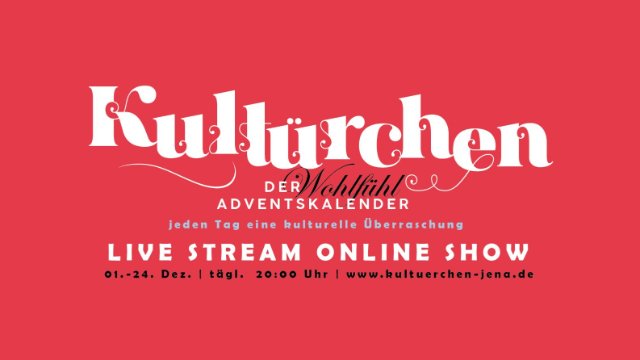 Kultürchen der Freien Bühne Jena als Livestream