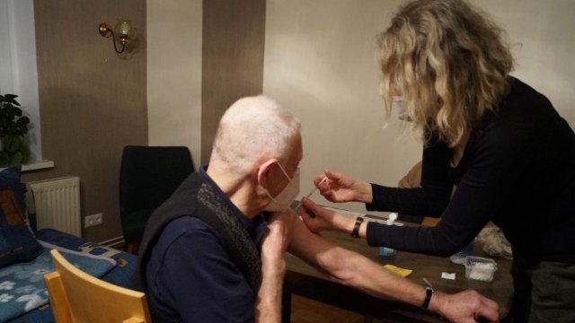 Ortsteilrat organisierte Impfaktion in Krippendorf 