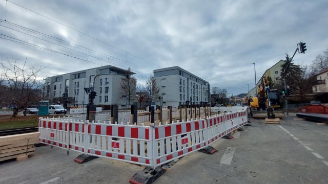 Verlängerung für Leitungsbau in Naumburger Straße 