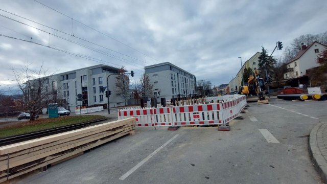 Naumburger Straße: Leitungsbau geht ab Montag weiter 
