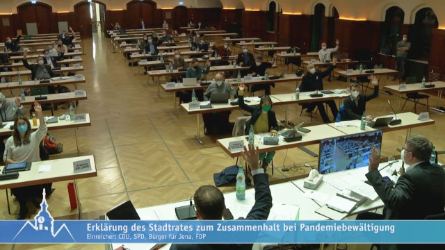 Stadtrats-Erklärung für Respekt und Zusammenhalt
