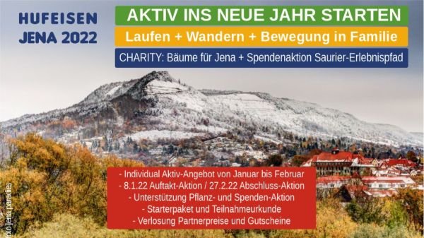 Lauf- und Wander-Aktion „Hufeisen Jena 2022“