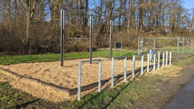 Trimm-Dich-Pfad an der Lichtenhainer Brücke wieder nutzbar